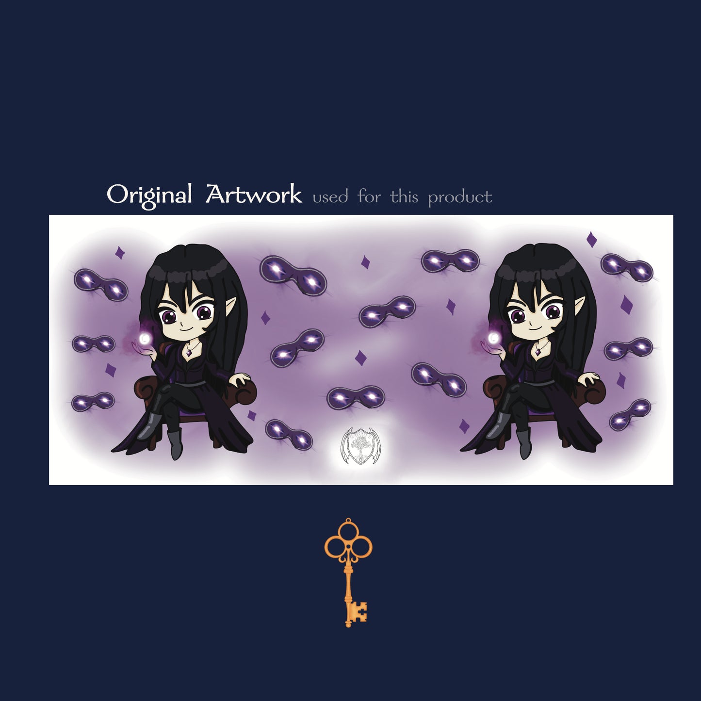 Miriana – Chibi Master Spy with Victorian Masks Mug