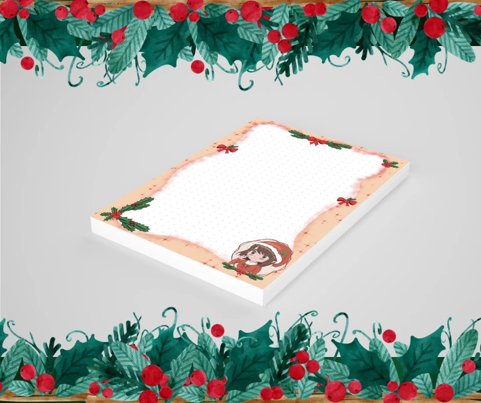 Großes Weihnachts-Geschenkset – Elfe Tasse, Block & Sticker 🎄