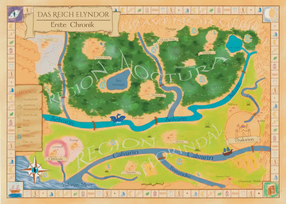 Karten aus Elyndor