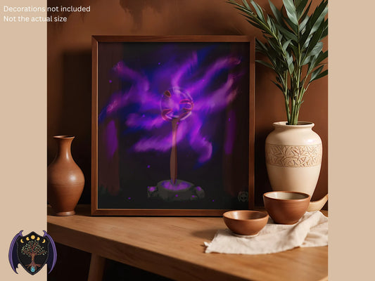 Anchored by Obligation | Fantasy art Print