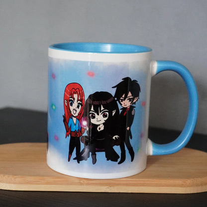 The Royal Siblings – Chibi Magic of Elyndor Mug