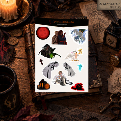 Grimms Hollow – Elyndor Sticker Sheet