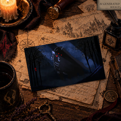 Grymvor Dark Fantasy Postcard | Elyndor
