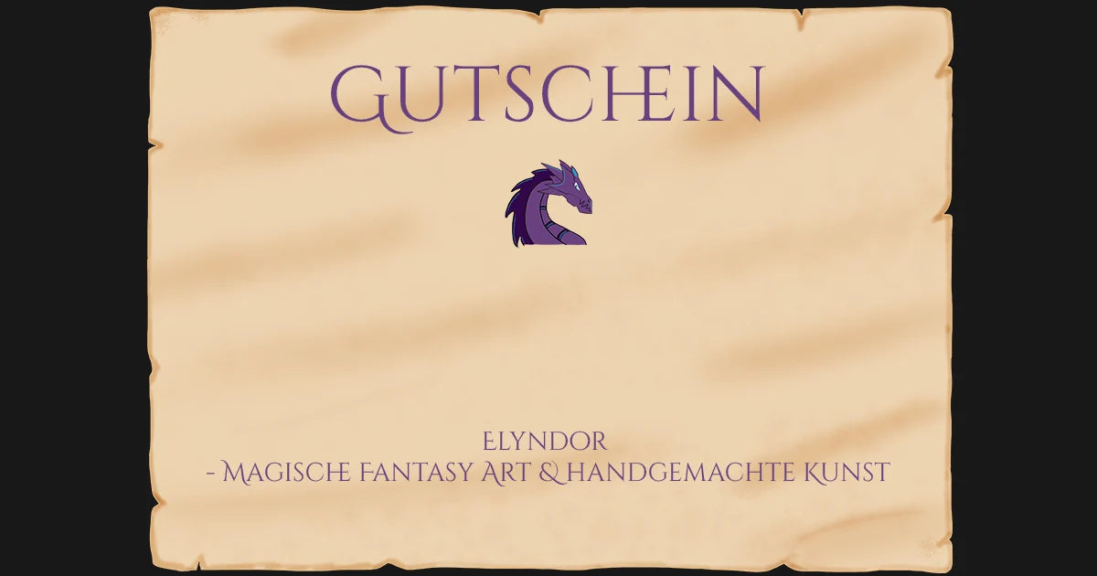 Elyndor Geschenkgutschein – Magie verschenken