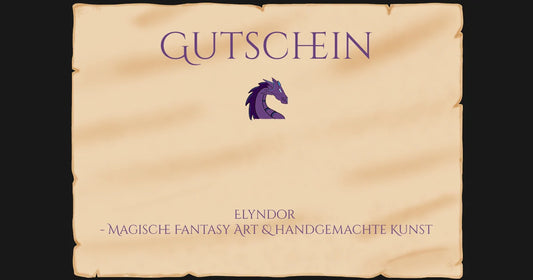 Elyndor Geschenkgutschein – Magie verschenken