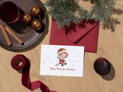 Kleines Weihnachtsgeschenk-Schreibset – Magier 🎄