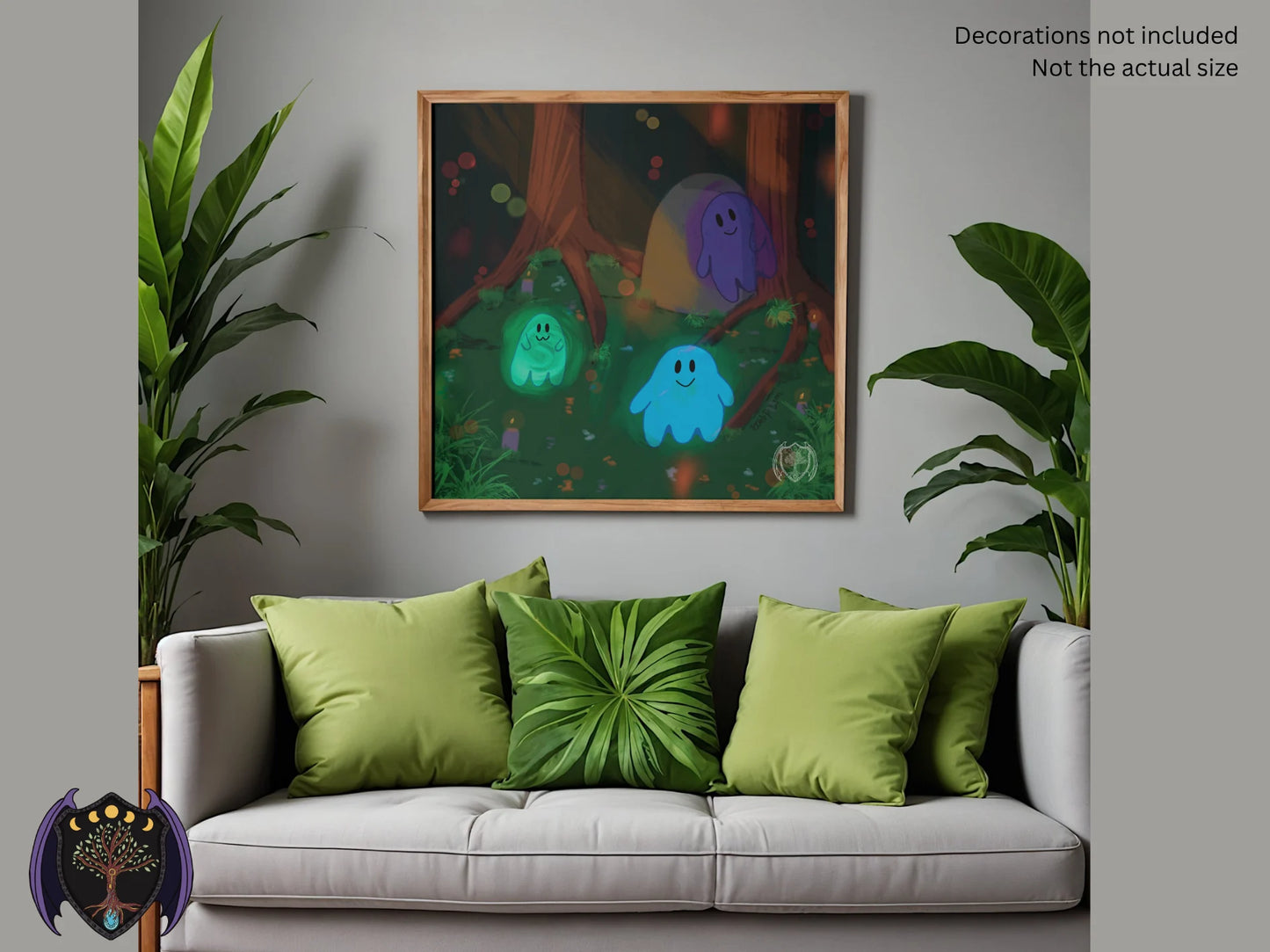 The Lumenlin: When the Light Broke Through the Mist | Art Prints
