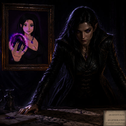Miriana Legacy Edition – The Unseen Hand | Fantasy Art Print