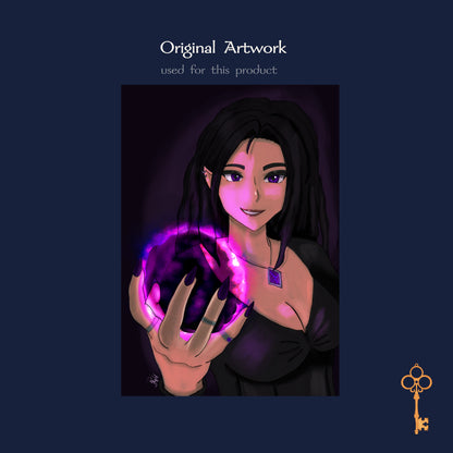 Miriana Silvershade – The Unseen Hand | Fantasy Art Print
