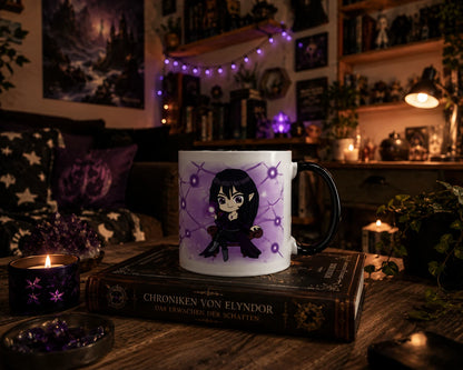 Miriana – Chibi Master Spy with Magical Blade Web Mug