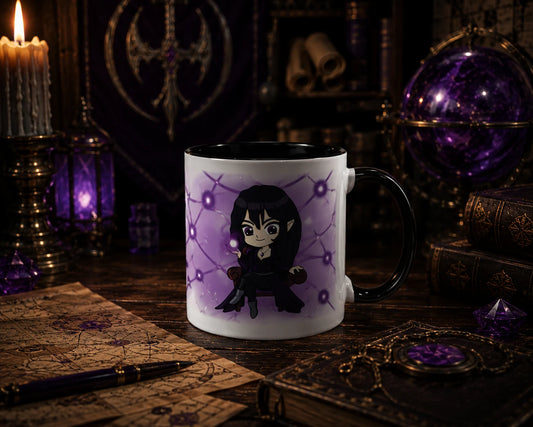 Miriana – Chibi Master Spy with Magical Blade Web Mug