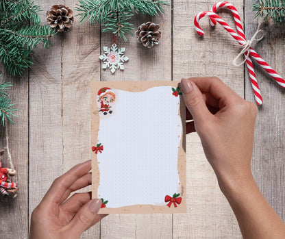 Kleines Weihnachtsgeschenk-Schreibset – Magier 🎄