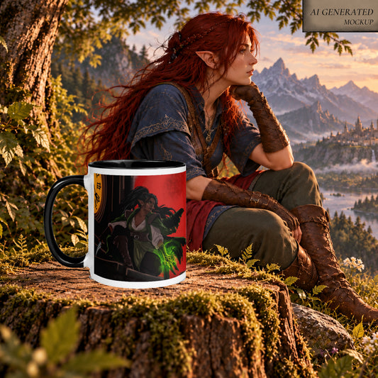 Seralya — Blood Moon | Gothic Fantasy Mug | Grimms Hollow